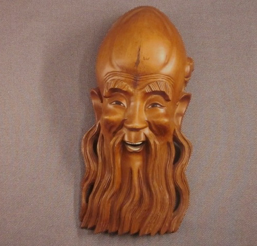 Asiatische rosenholz maske - rosenholz-maske, mit