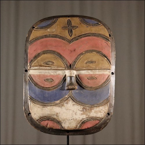 69536 maske teke kongo - maske, afrika