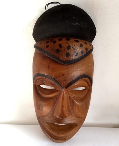 Maske afrikanisch geschnitzt