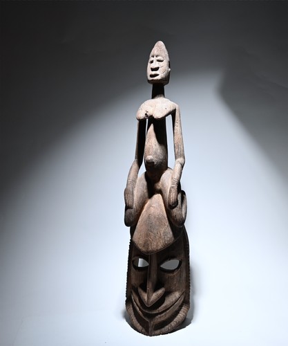 Alte afrikanische tanz maske - alte,