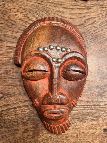 Holz maske westafrika - maske,