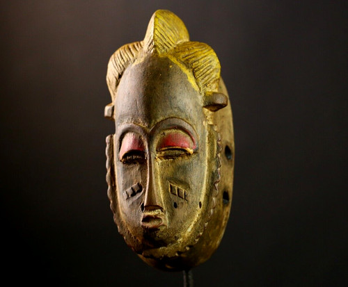 Afrikanische baule maske holz - baule,