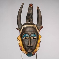 1147 Baule Maske Afrika alt