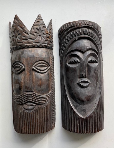 Afrikanische masken könig - afrikanische,