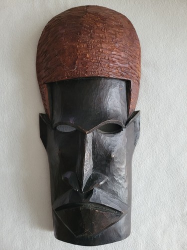 Alte afrikanische wandmaske - alte,