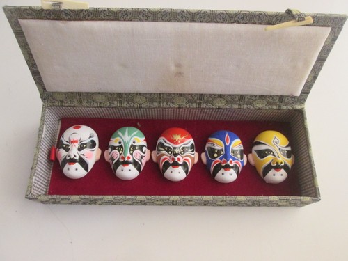 Miniatur masken porzellan - miniatur-masken,,