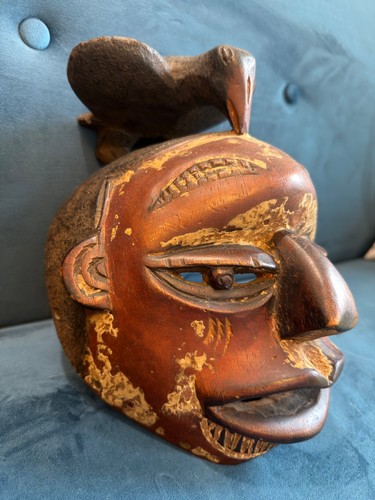 Afrikanische holzmaske - afrikanische,