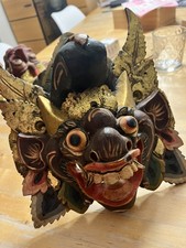 Balinesische Holzmaske, Große