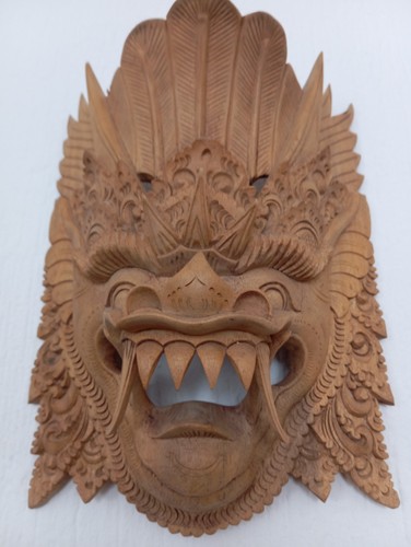 Barong maske bali holz - maske,