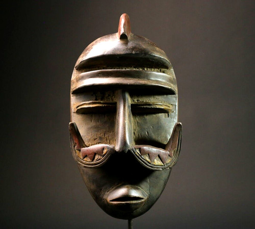 Afrikanische holzmaske - afrikanische,