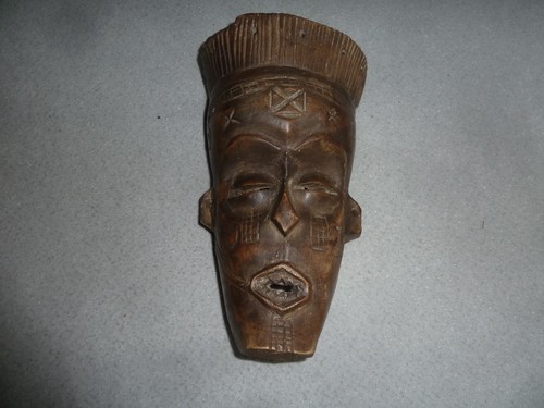 Holzmaske afrika sehr - holzmaske,
