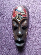 Afrika Holzmaske, 25 cm