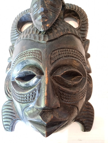 Maske afrika mit ahnenschutz - maske,