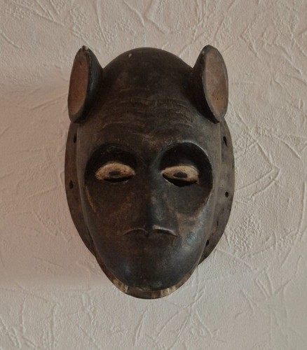 Antike afrikanische baule - afrikanische,