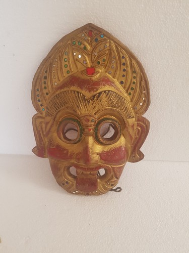 Handgeschnitzte maske thailand - handgeschnitzte,
