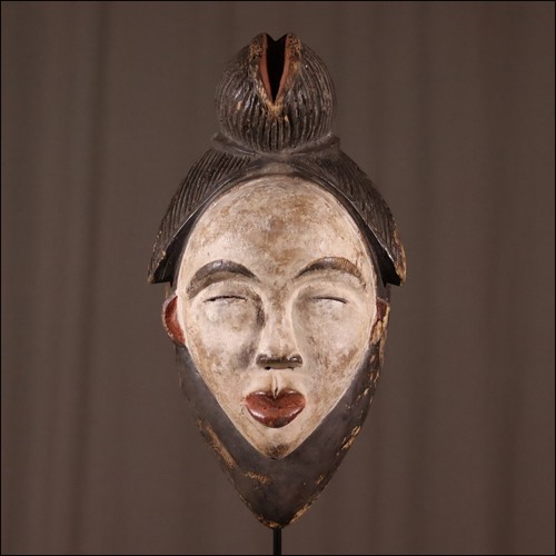 69260 maske punu - punu, afrika