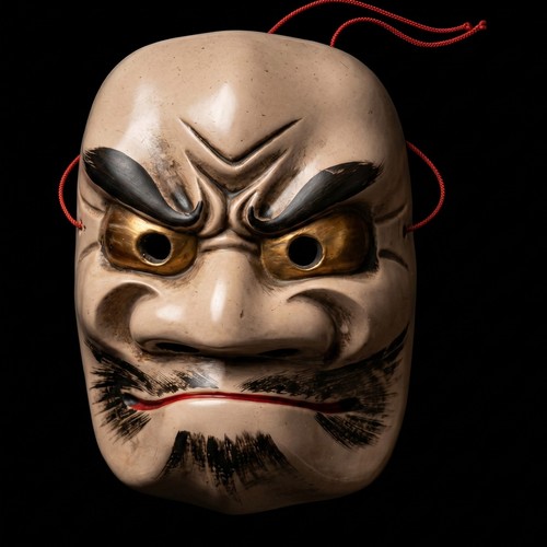 Dekorative keramikmaske - keramikmaske, –