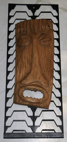Afrika wandmaske holz auf - wandmaske,