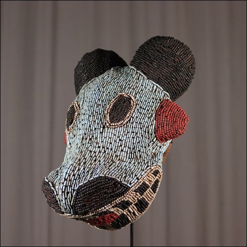 89840 büffel maske - büffel-maske, bamileke
