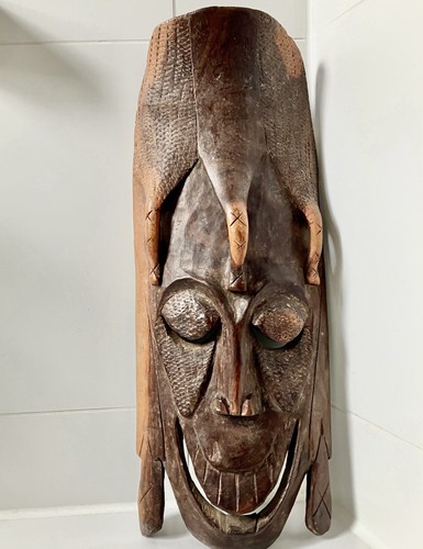 Afrikan maske cm 70er - maske,, cm,