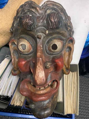 Antike maske fasnacht fasnet - fasnacht,